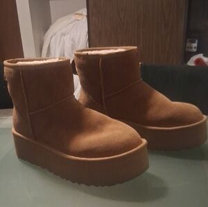 UGG Brown Platform Shoes